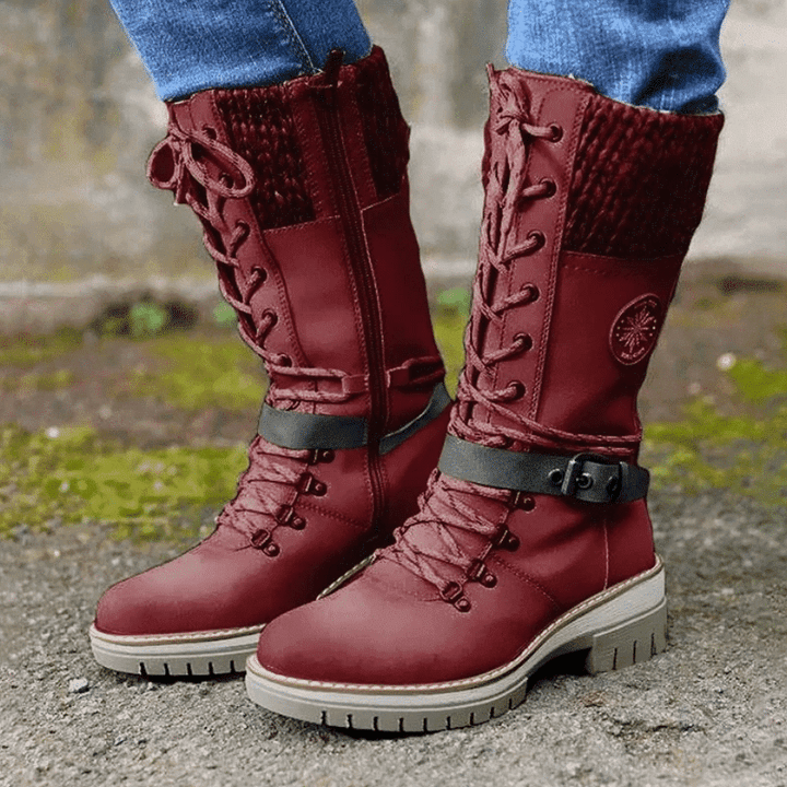 FrostLuxe - Schnürstiefel