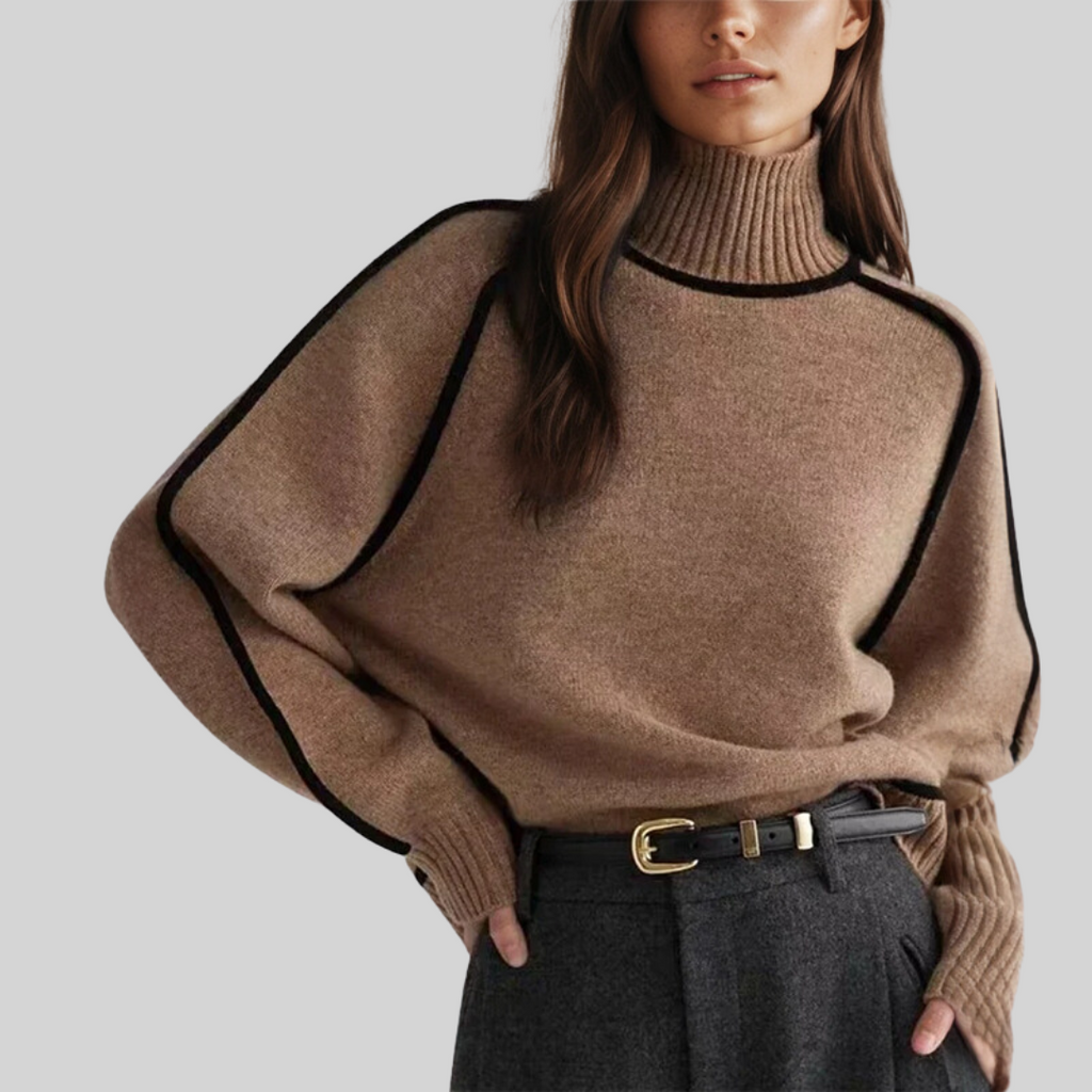 EMILIE - Rollkragenpullover