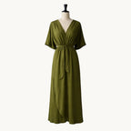 Marta™️ | Chiffonkleid mit V-Ausschnitt