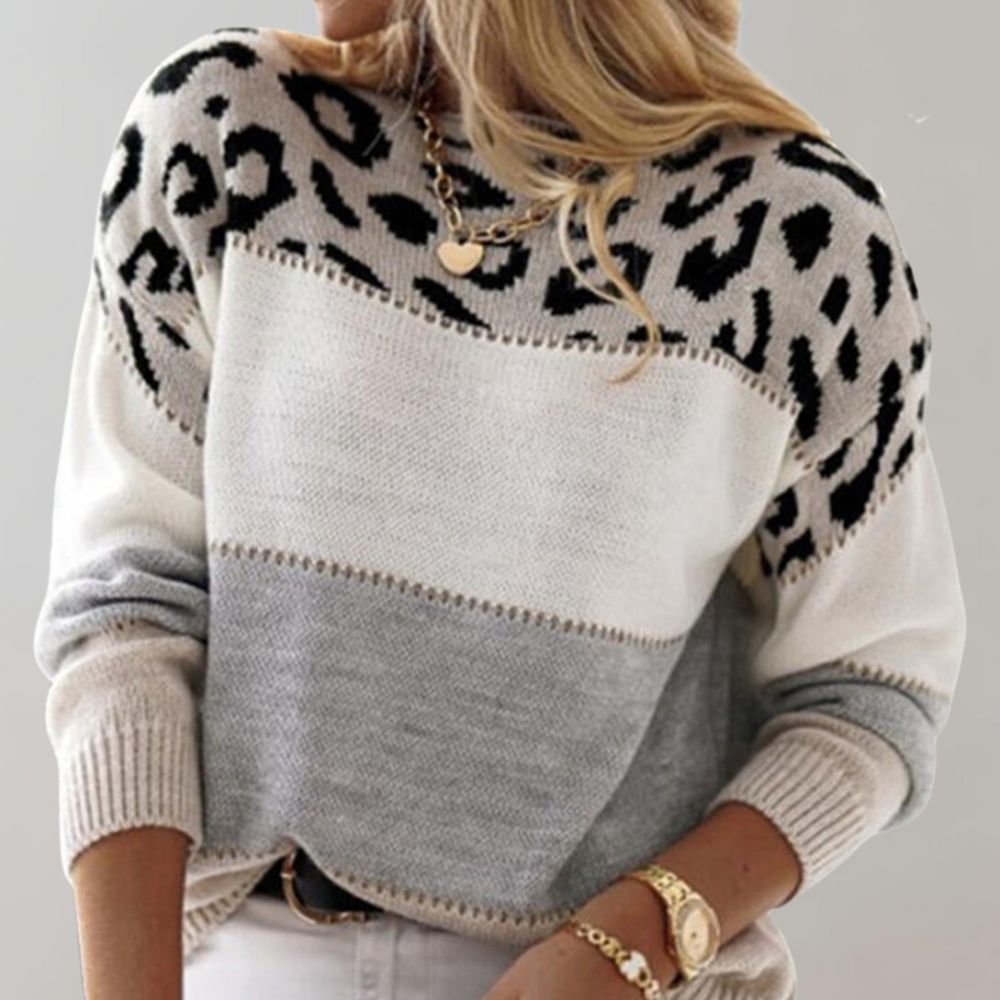 Zarey – Eleganter Leopardenstrick