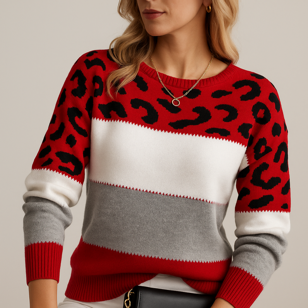 Zarey – Eleganter Leopardenstrick
