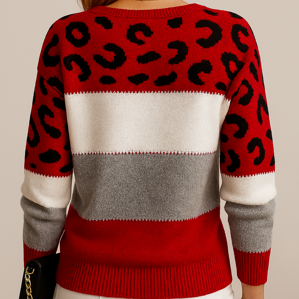 Zarey – Eleganter Leopardenstrick