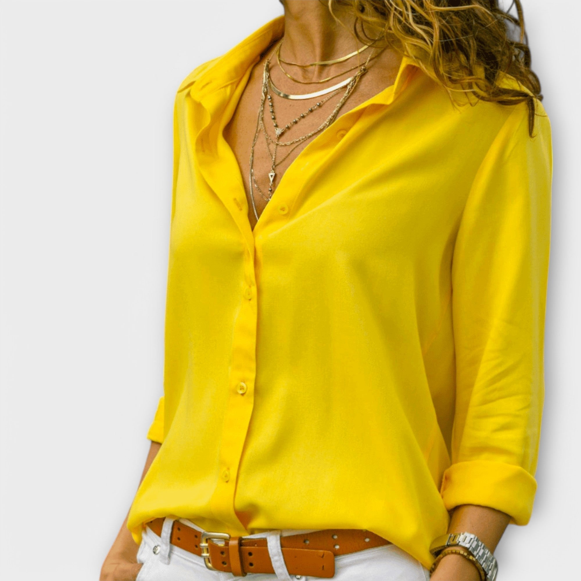 Brita – Zeitlose Bluse mit perfekter Passform