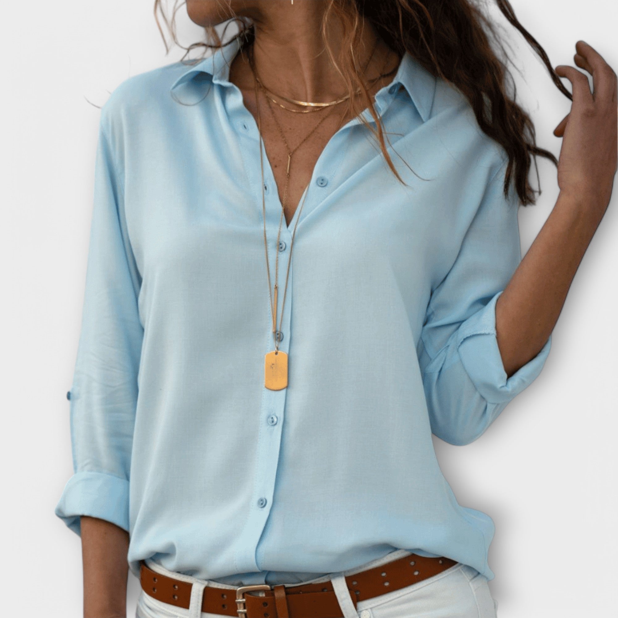 Brita – Zeitlose Bluse mit perfekter Passform