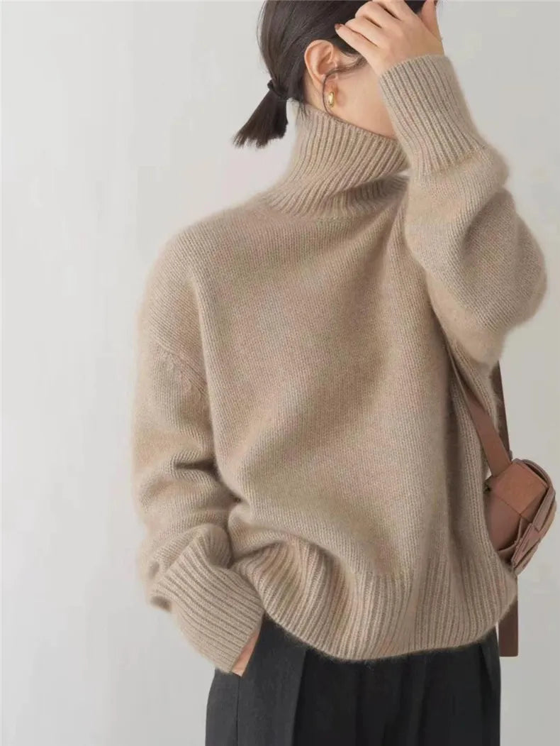 Lin - Rollkragenpullover