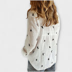 Maarni – Raffinierte Bluse mit Kragen
