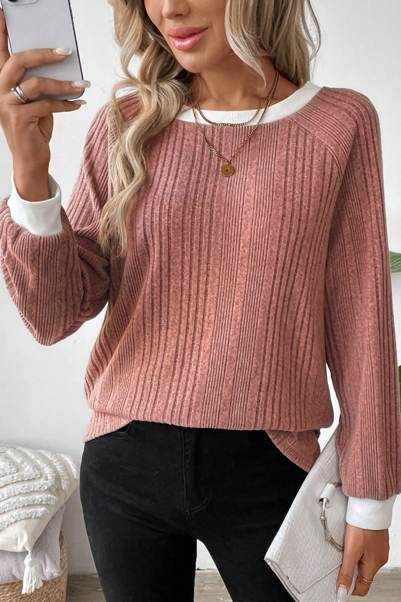 Mariel – Zweiteiliger Strickpullover mit modernem Stil