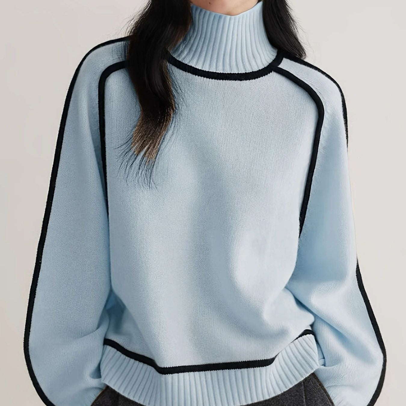 EMILIE - Rollkragenpullover