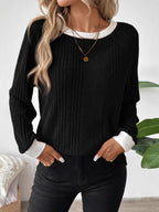 Mariel – Zweiteiliger Strickpullover mit modernem Stil