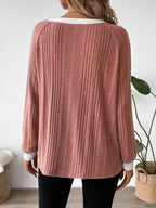Mariel – Zweiteiliger Strickpullover mit modernem Stil