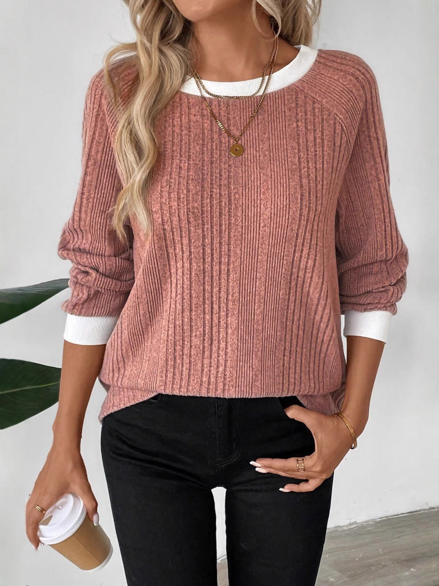 Mariel – Zweiteiliger Strickpullover mit modernem Stil