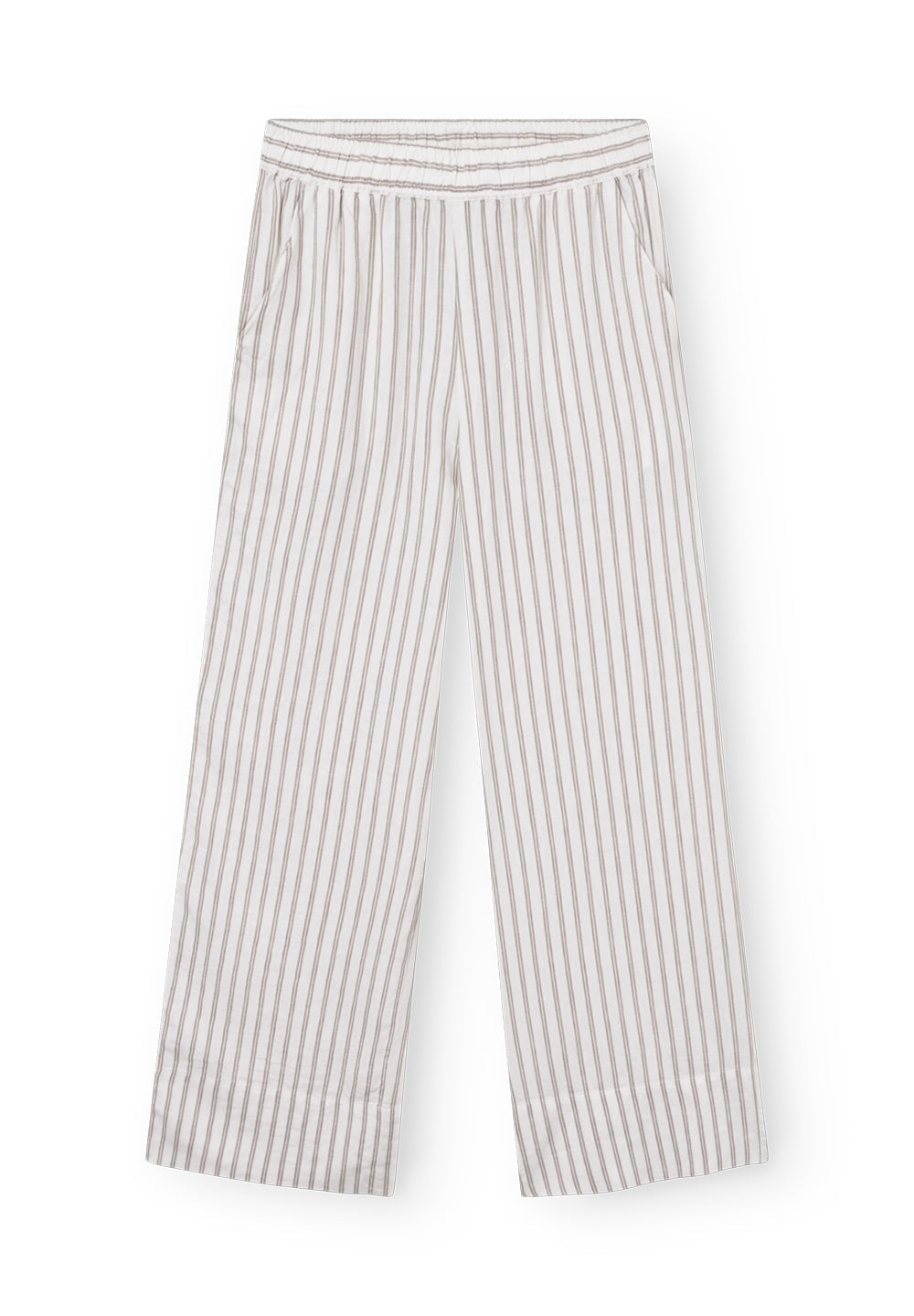 PJ – Gestreifte Hose | Grau