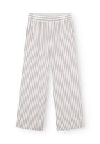 PJ – Gestreifte Hose | Grau