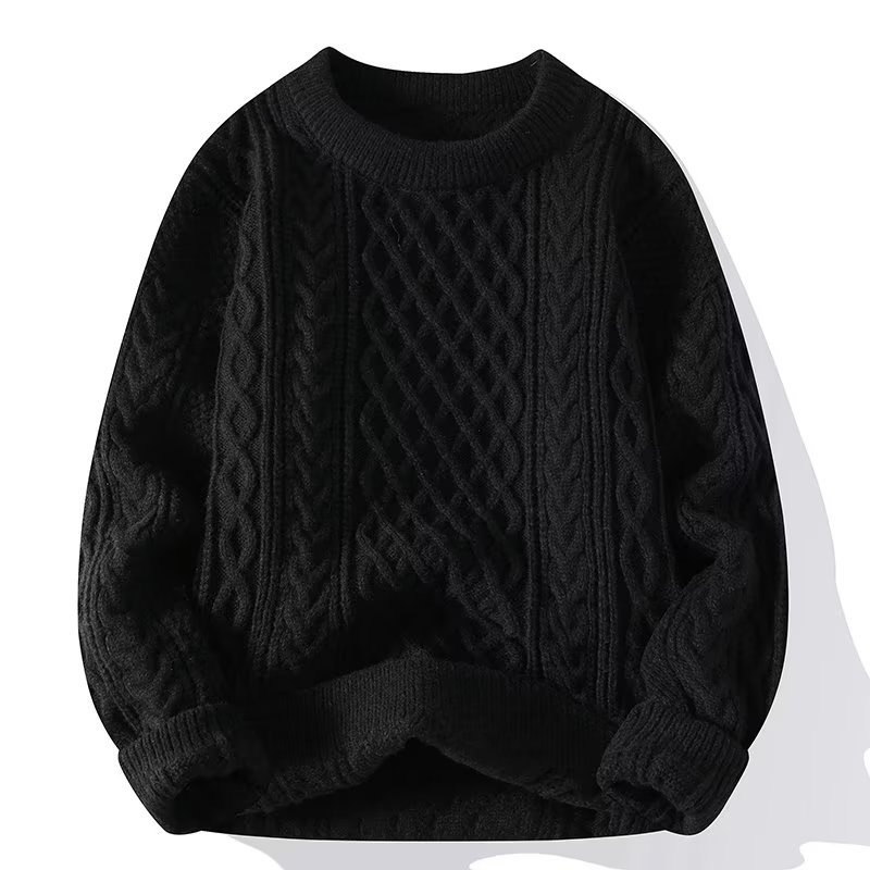 Aiessa - Zopfmuster-Pullover