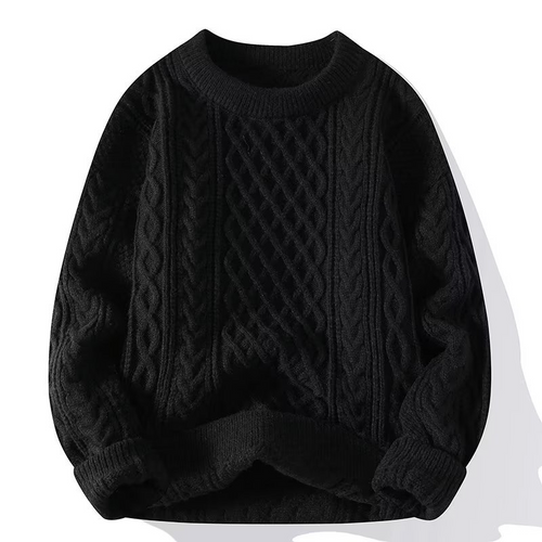 Aiessa - Zopfmuster-Pullover