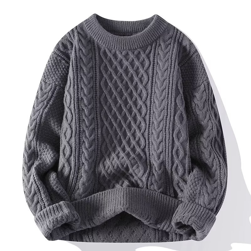 Aiessa - Zopfmuster-Pullover