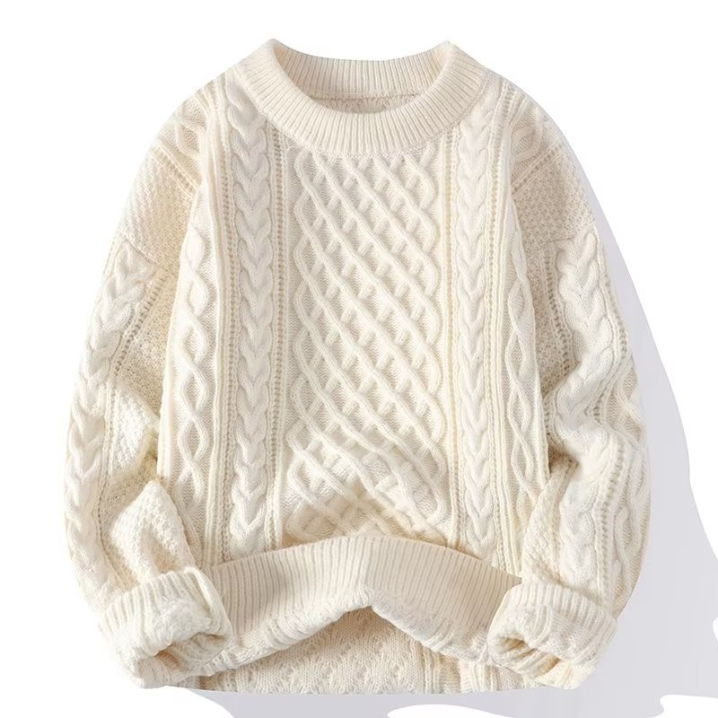 Aiessa - Zopfmuster-Pullover