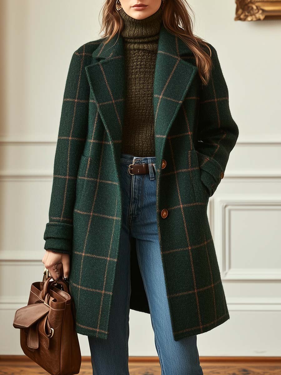Mathilde - Eleganter Wollmantel