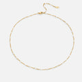 Sabina – Vergoldeter Choker mit kleinen Perlen